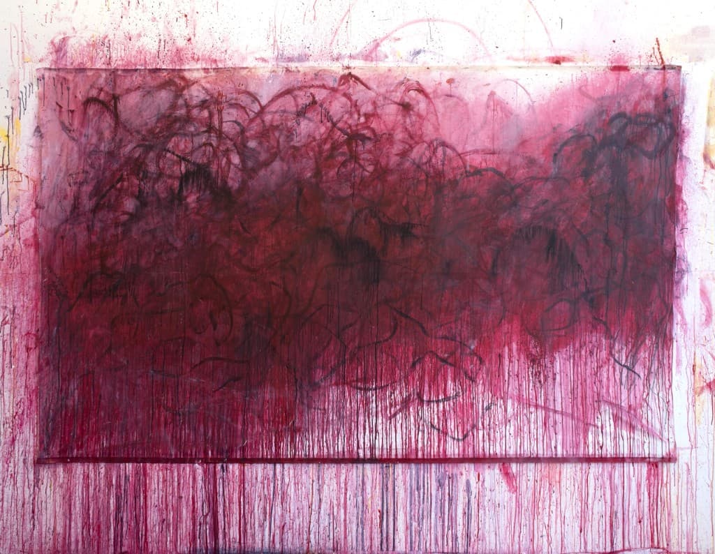 Wild Is The Wind, 2025 — acrylic, ink, and graphite on canvas by Alexei Kolakis-Landon